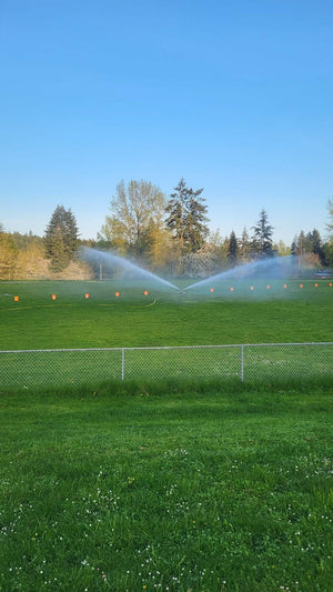 FireBozz wildfire sprinkler system prototype testing with Camosun College