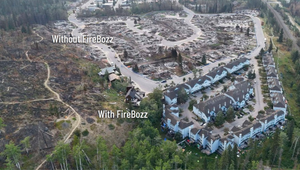Neighbour survived July 2024 Jasper fire using FireBozz