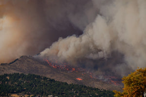 Image of a a wildland fire