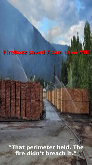 FireBozz saved Adam Lake Mill